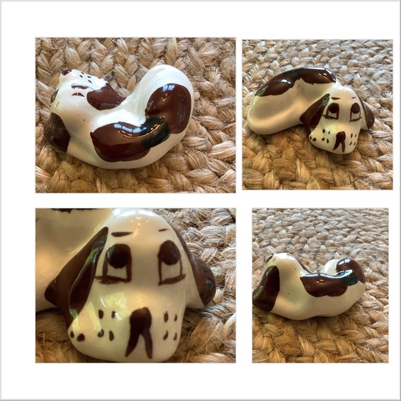 Grindley Tricolor hound? Rio Hondo California Pottery Dogs x3 VTG Dog collection - Picture 6 of 16